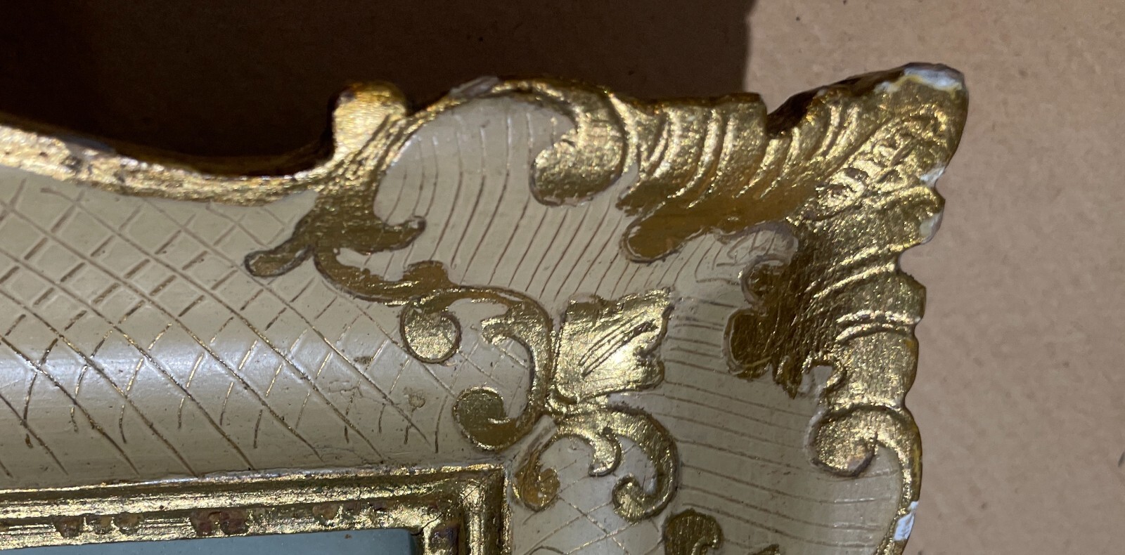 Cornice d'Epoca Decorativa Per Opere D'Arte, Disegni, Stampe E Foto