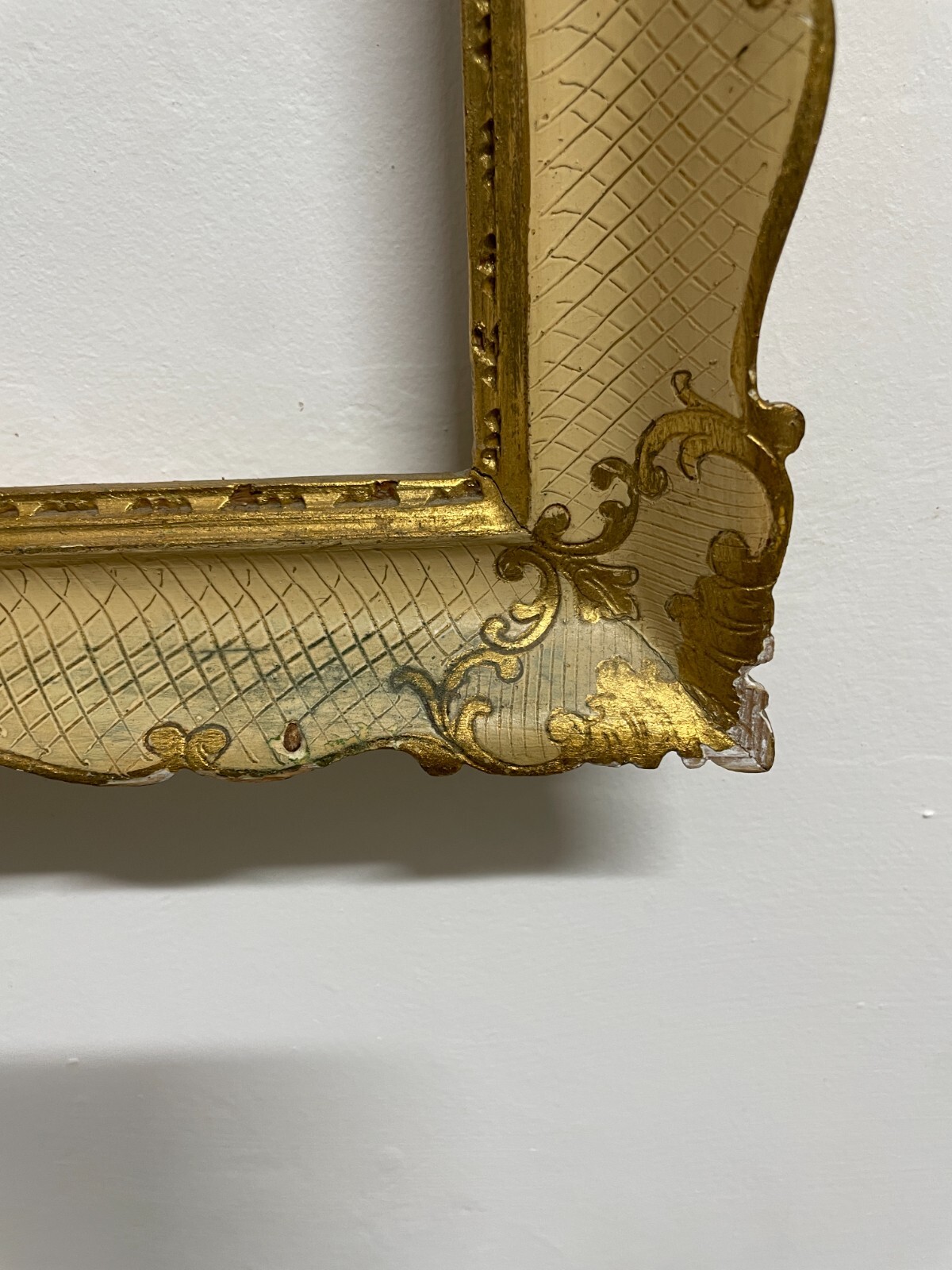 Cornice d'Epoca Decorativa Per Opere D'Arte, Disegni, Stampe E Foto