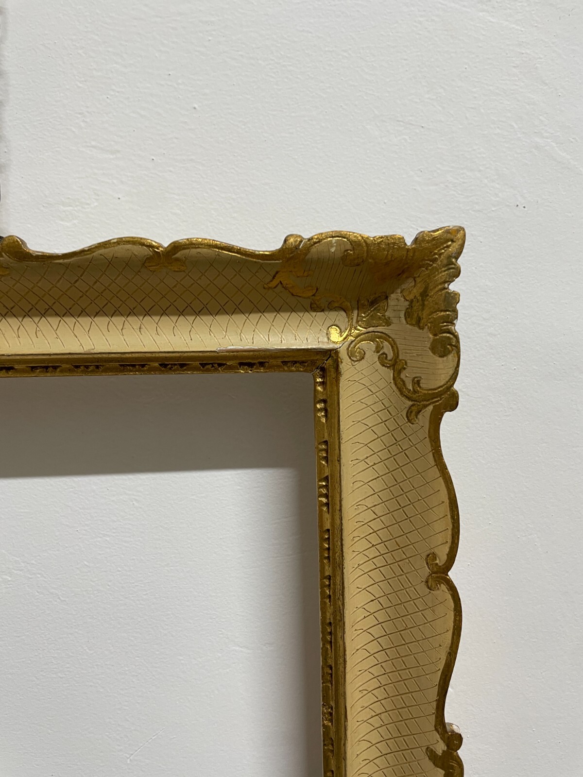 Cornice d'Epoca Decorativa Per Opere D'Arte, Disegni, Stampe E Foto