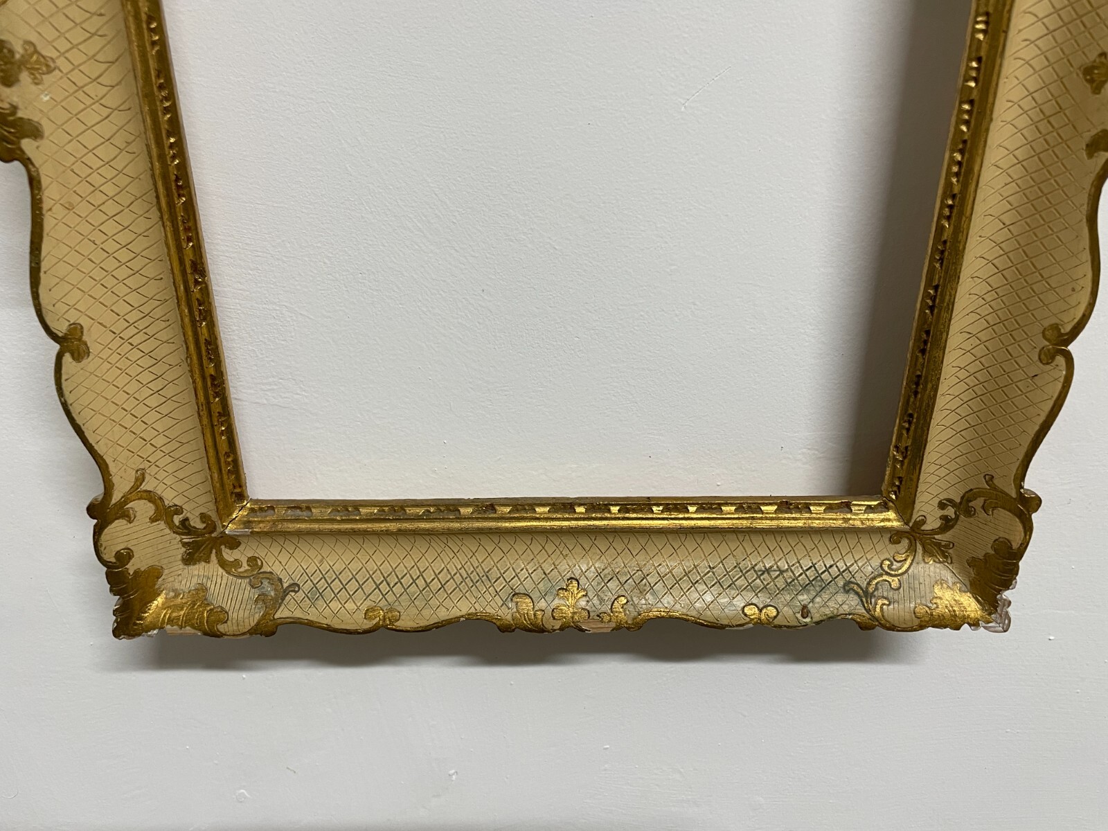 Cornice d'Epoca Decorativa Per Opere D'Arte, Disegni, Stampe E Foto
