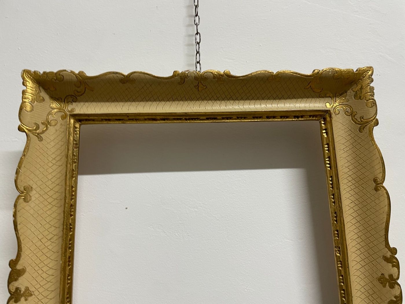 Cornice d'Epoca Decorativa Per Opere D'Arte, Disegni, Stampe E Foto