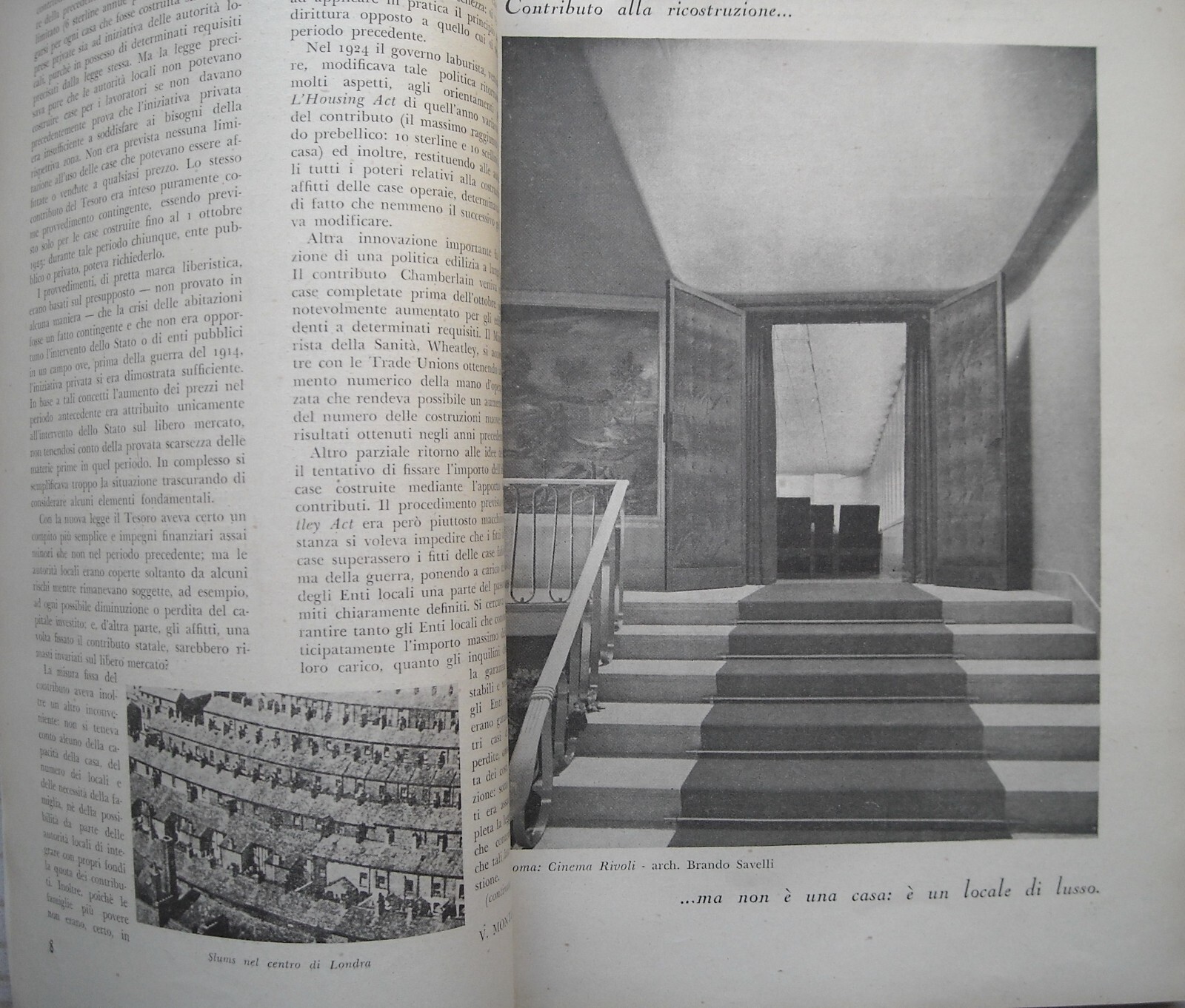 Umanità Della Casa: Edilizia, Arredamento, Architettura   Praz, Ascoral, Montesi   1946