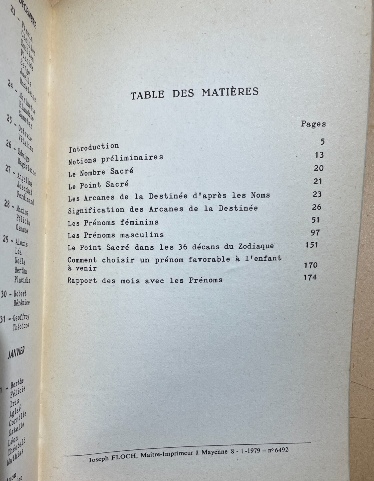 Esoterismo, Astrologia E Onomanzia: Georges Muchery (1979)