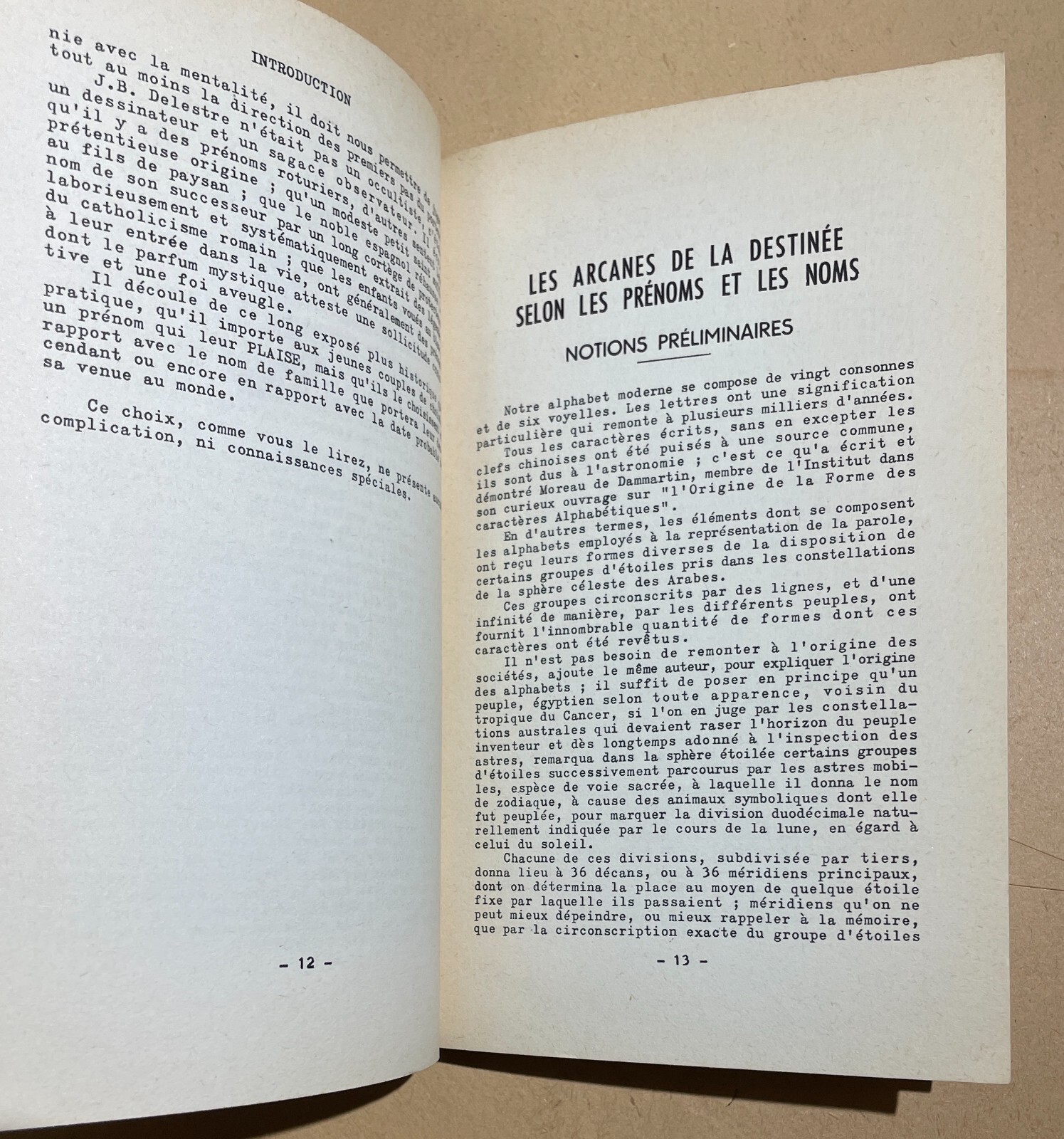 Esoterismo, Astrologia E Onomanzia: Georges Muchery (1979)
