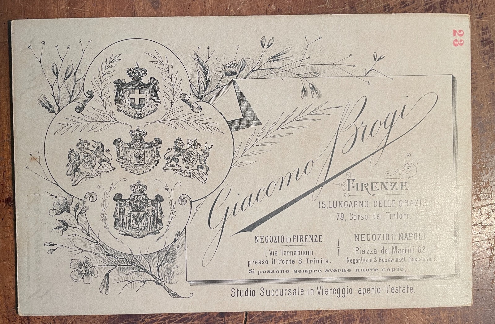 Antica Fotografia Della Regina Margherita Di Savoia   Giacomo Brogi, Firenze