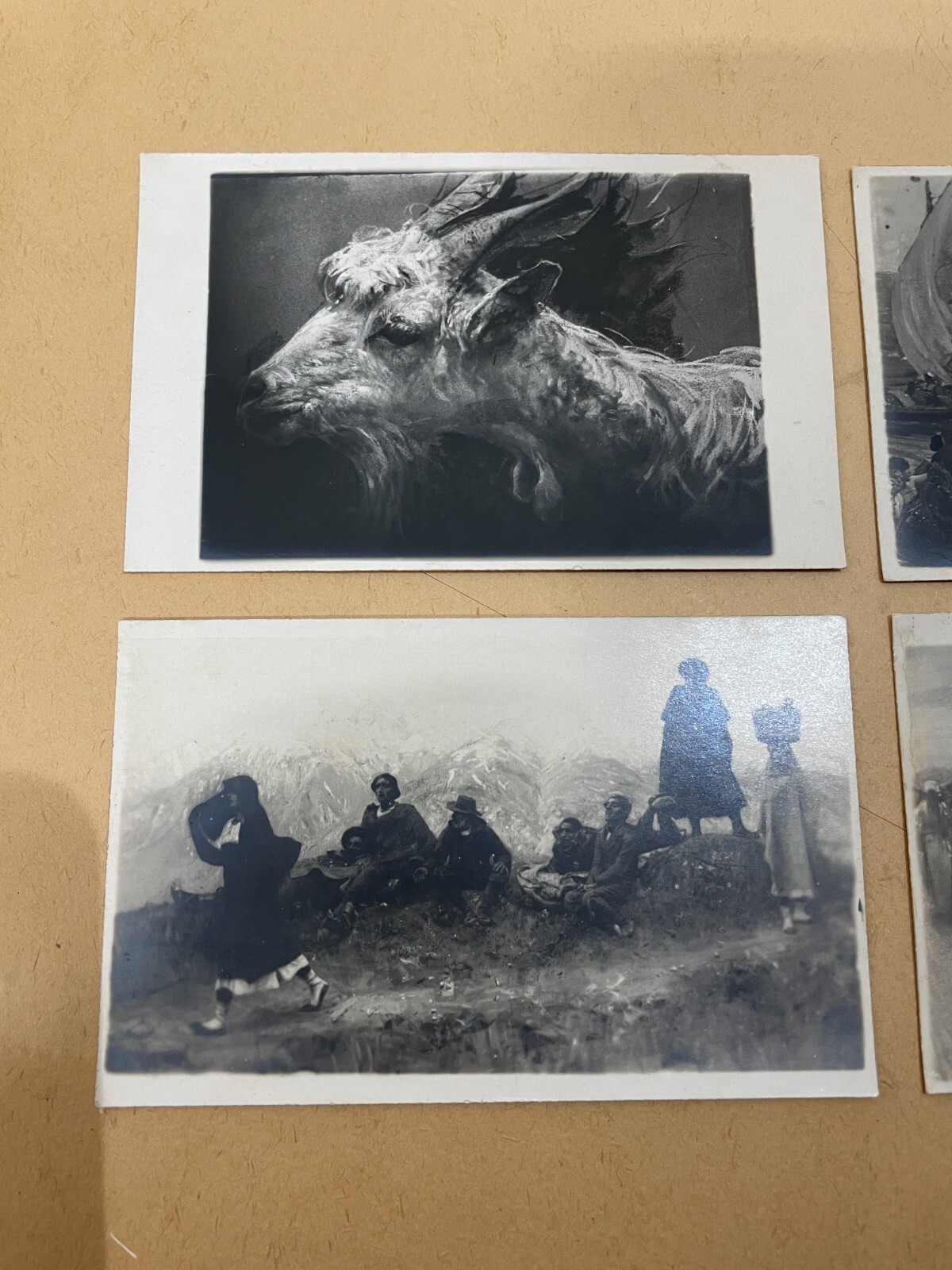 Abruzzo, Arte E Fotografia: Artista Francesco Paolo Michetti 4 Foto Cartoline