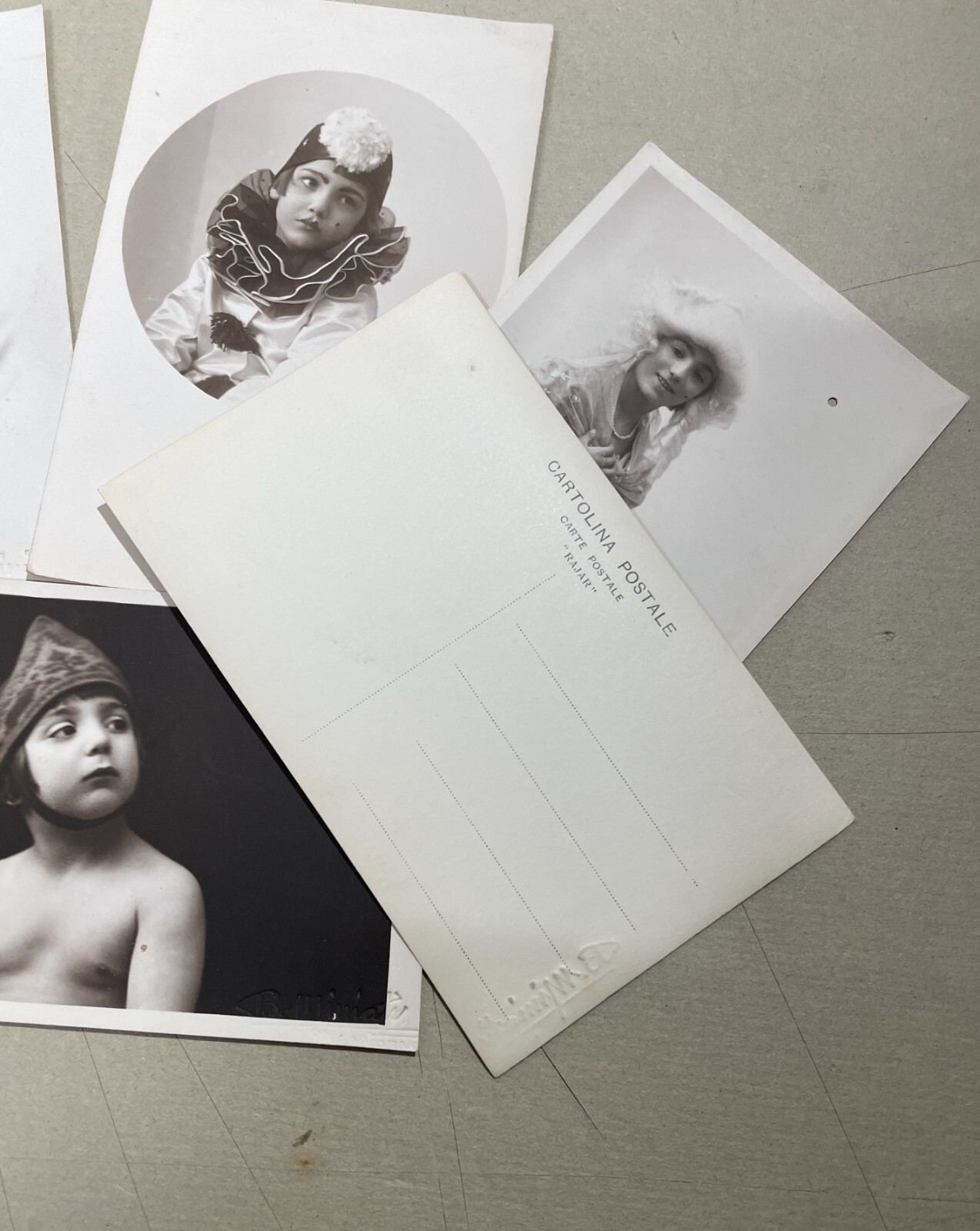 Costumi Di Carnevale, Fotografie d'Epoca, Livorno, Fotografo Miniati, Raro Insieme