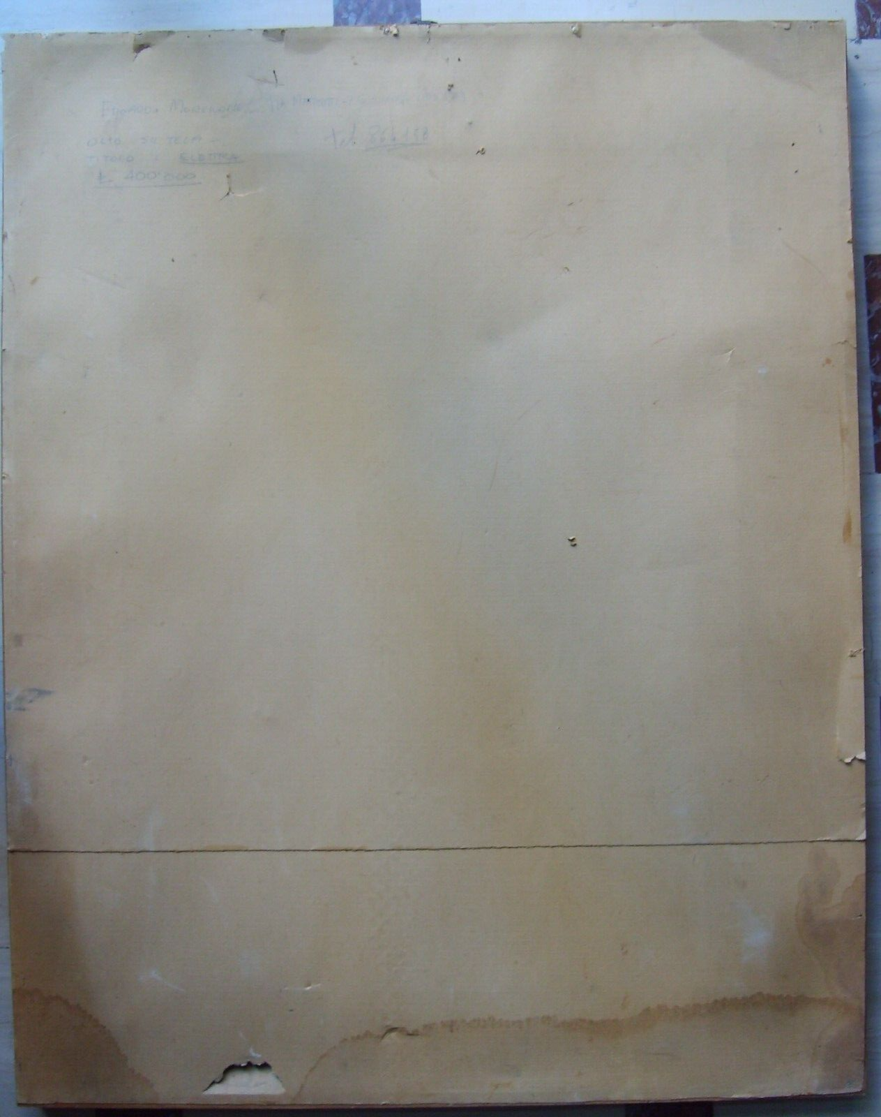 Elettra: Dipinto Ad Olio Su Tela Di Edoardo Morricone, 1971