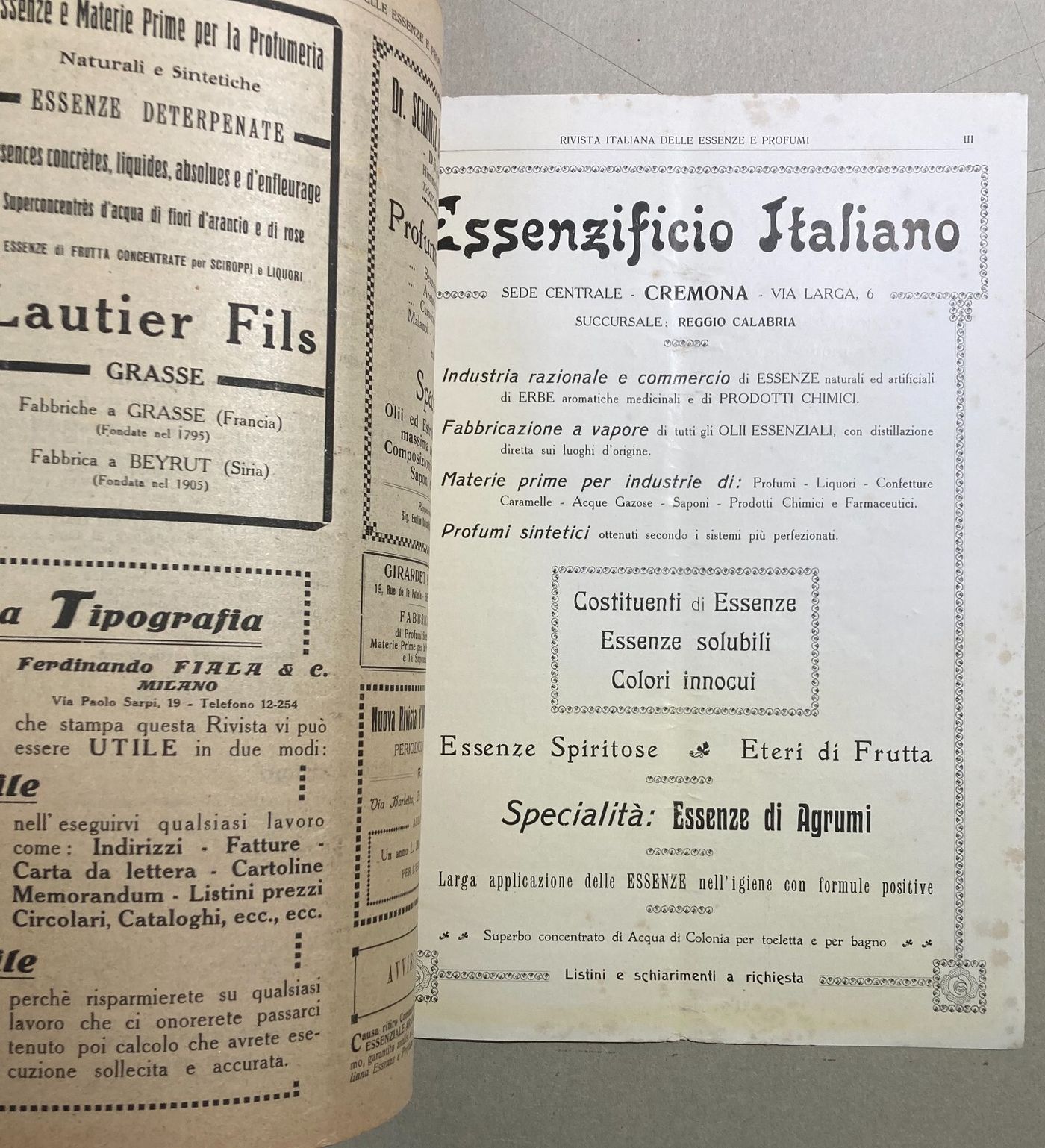 Rivista Italiana Delle Essenze E Profumi: Periodico Illustrato Di Chimica E Profumeria, 1921