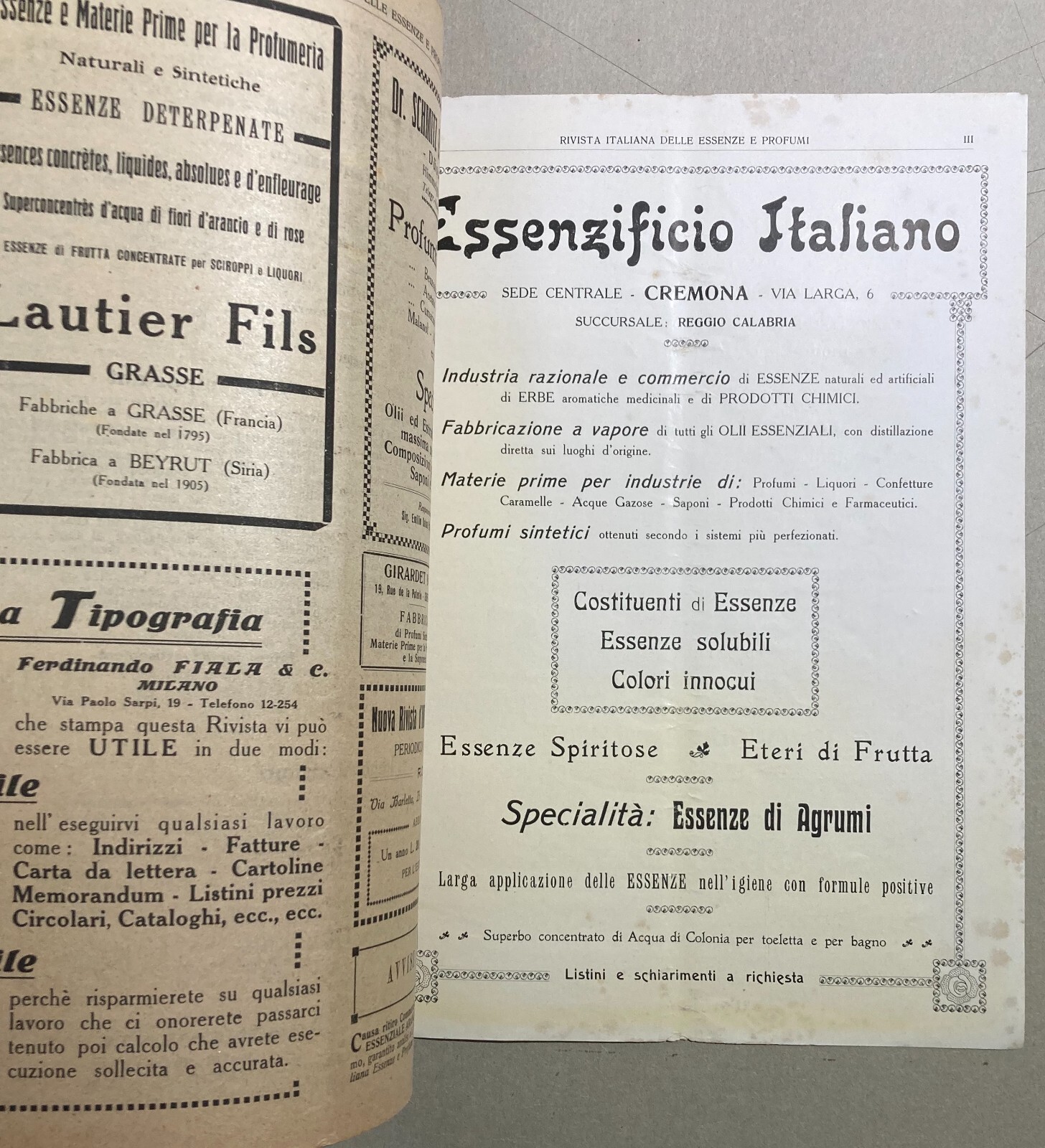 Rivista Italiana Delle Essenze E Profumi: Periodico Illustrato Di Chimica E Profumeria, 1921