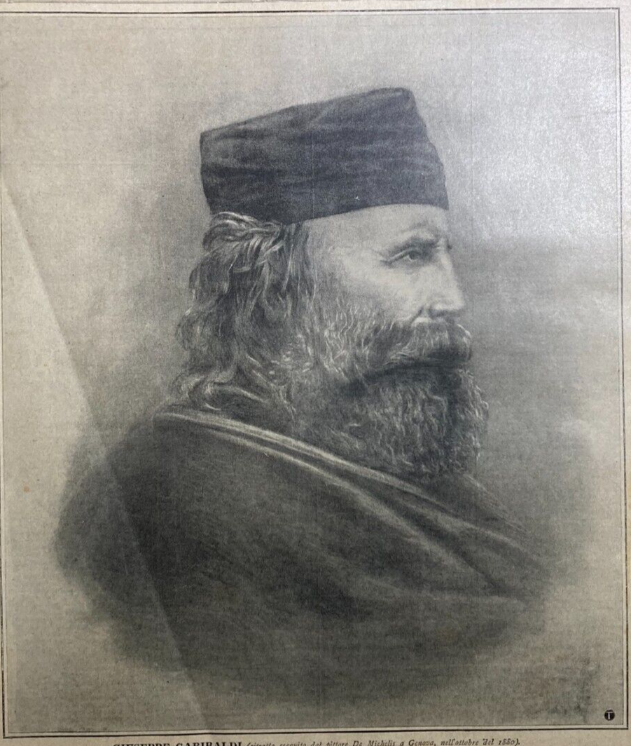 Risorgimento, Garibaldi, Caprera, Artista De Michelis, Genova, Centenario Nascita