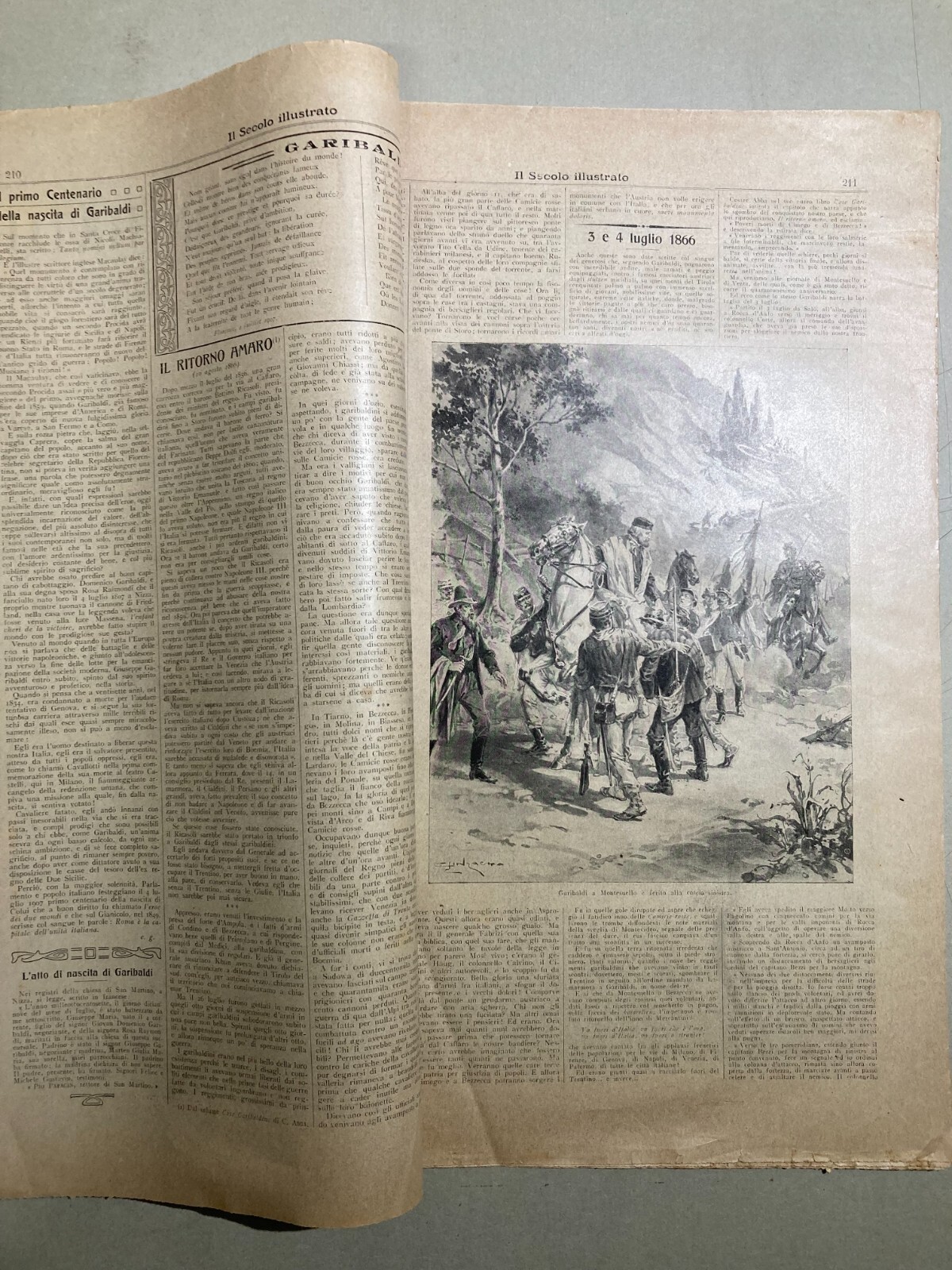 Risorgimento, Garibaldi, Caprera, Artista De Michelis, Genova, Centenario Nascita