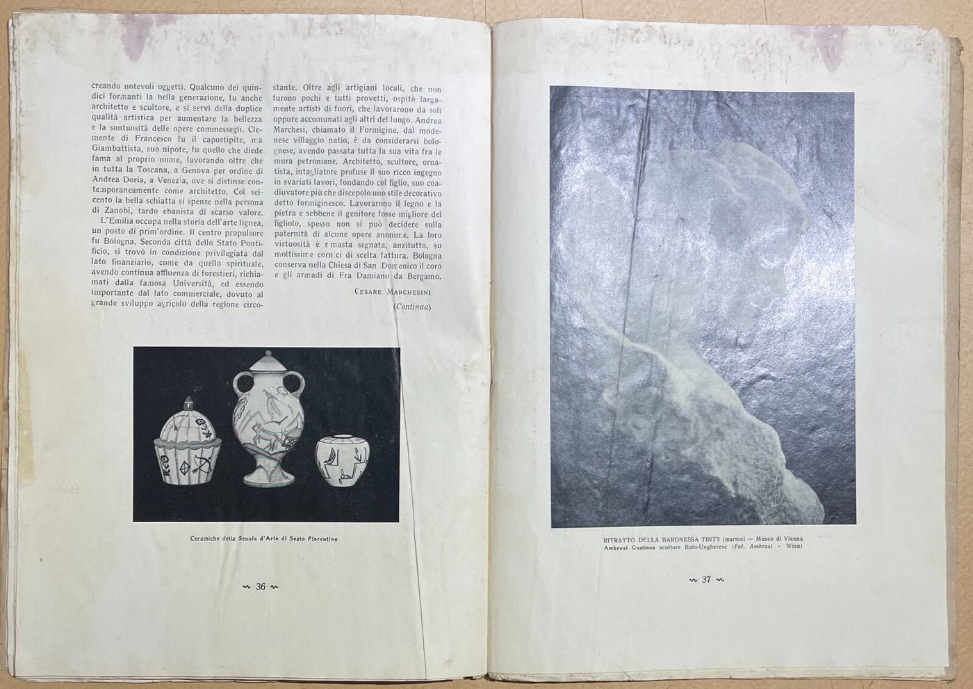 L'Artista Moderno: Rivista d'Arte Pura Ed Applicata, Torino, 25 Gennaio 1934
