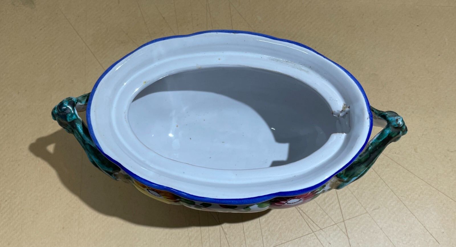 Abruzzo, Ceramiche Decorative E Da Collezione, Ceramista Pardi, Castelli, Decoro Floreale