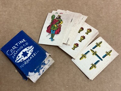 Giochi Per Ragazzi: Mini Carte Da Gioco Marca Stella