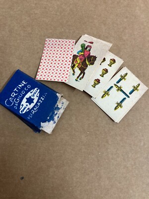 Giochi Per Ragazzi: Mini Carte Da Gioco Marca Stella