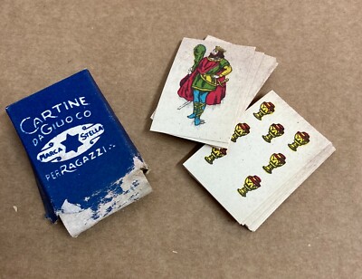 Giochi Per Ragazzi: Mini Carte Da Gioco Marca Stella