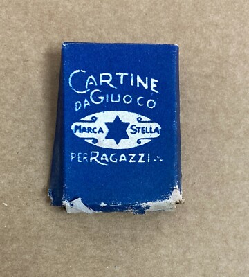 Giochi Per Ragazzi: Mini Carte Da Gioco Marca Stella