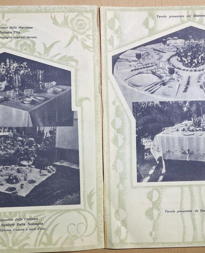 Estetica Della Tavola: Decorazioni Floreali, Nobiltà E Pubblicitaria Fotografica