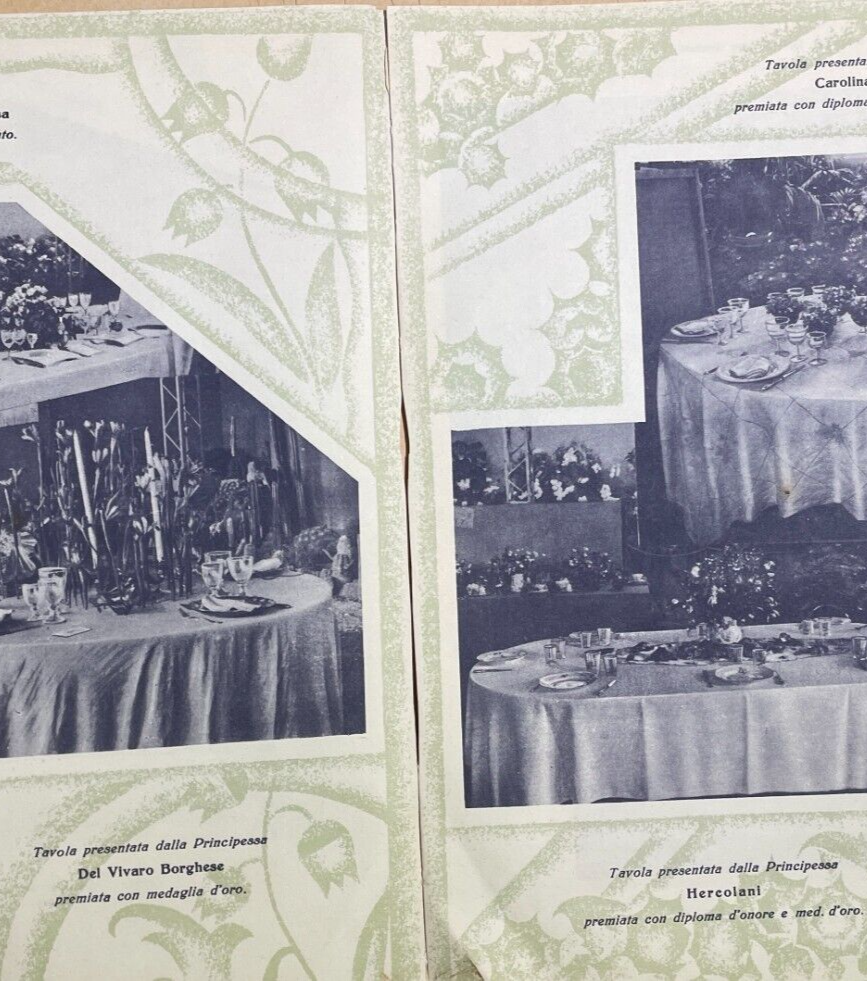 Estetica Della Tavola: Decorazioni Floreali, Nobiltà E Pubblicitaria Fotografica