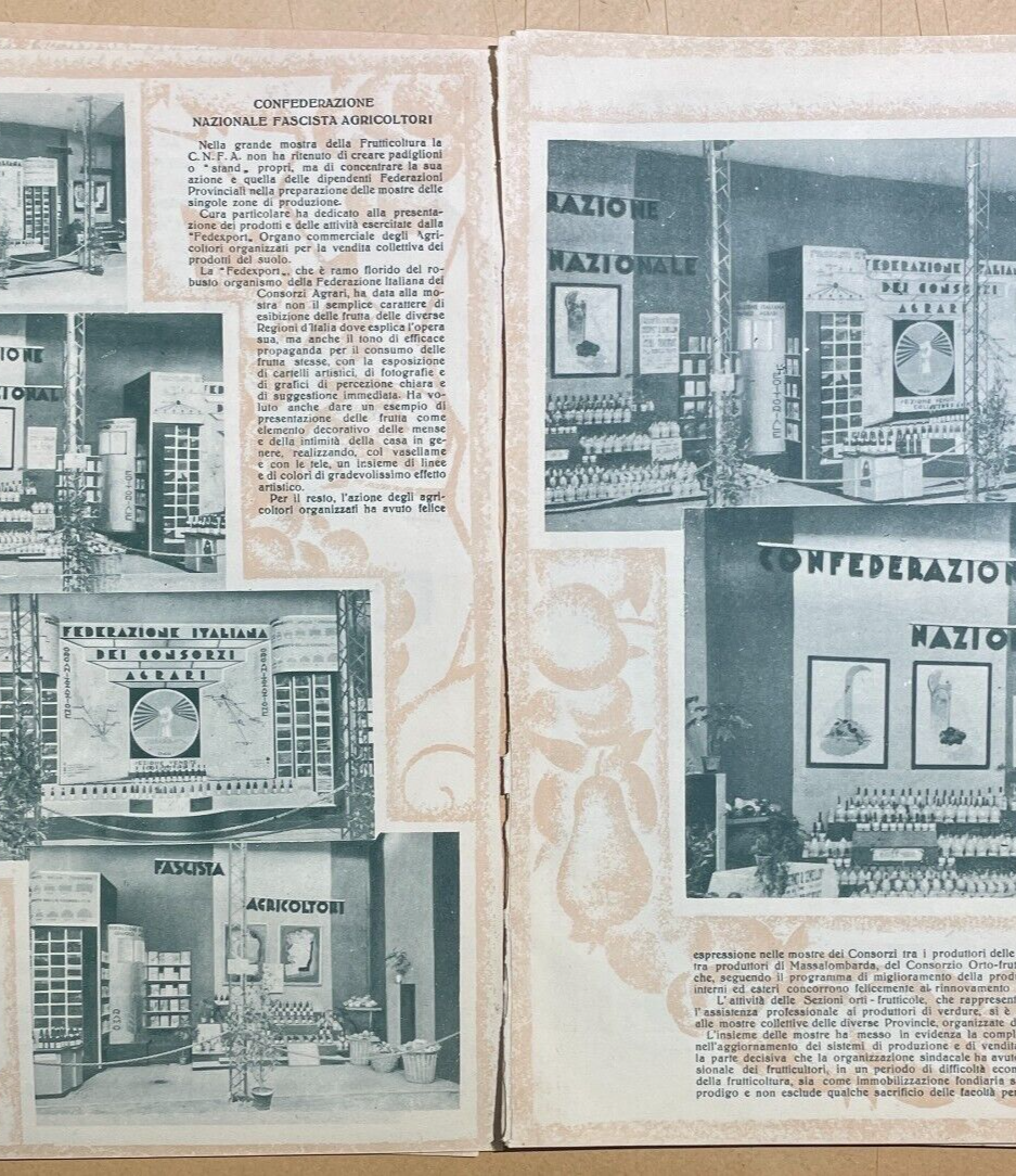Mostra Nazionale Di Frutticoltura (1932): Pubblicazione Illustrata d'Epoca
