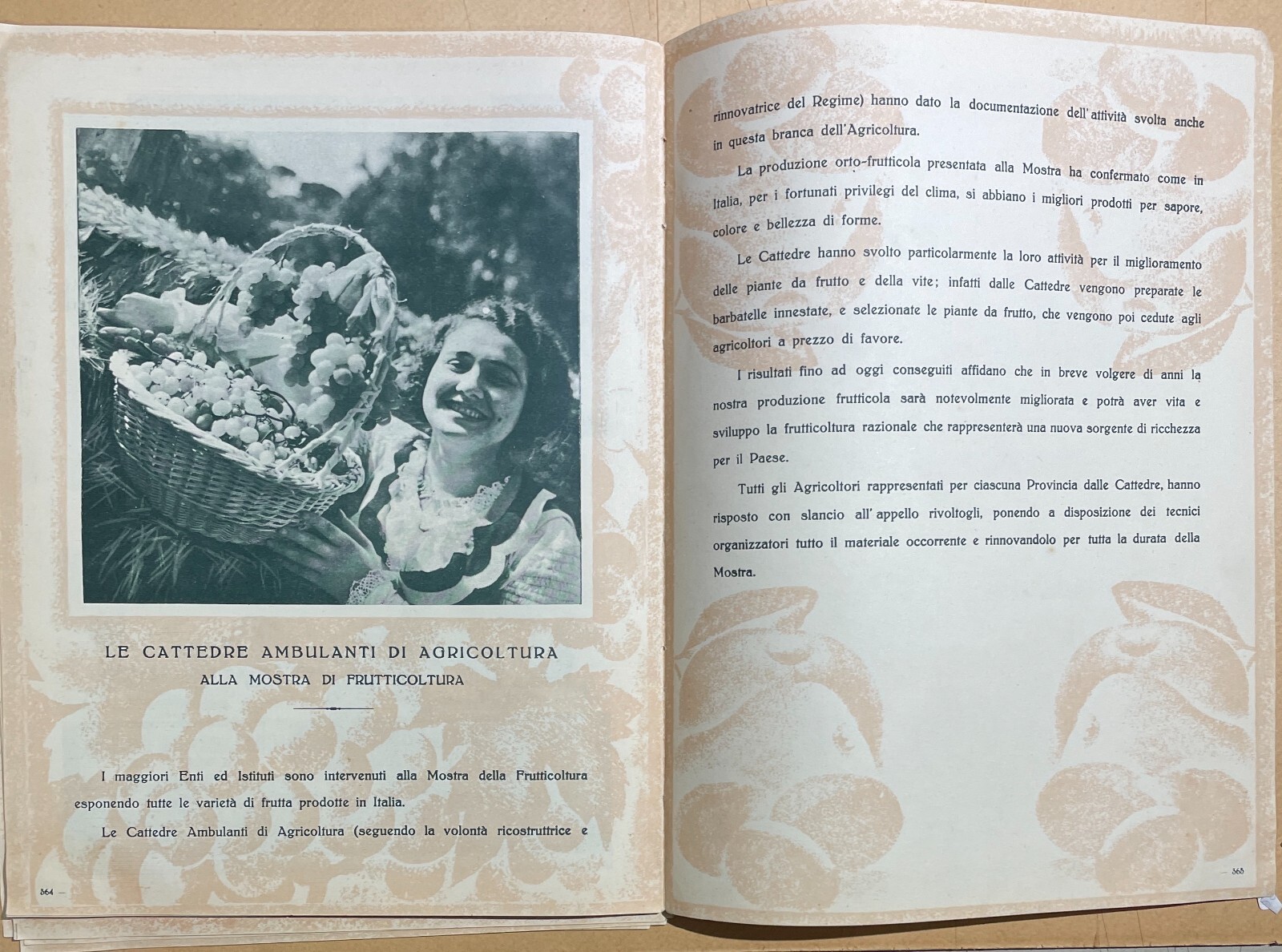 Mostra Nazionale Di Frutticoltura (1932): Pubblicazione Illustrata d'Epoca