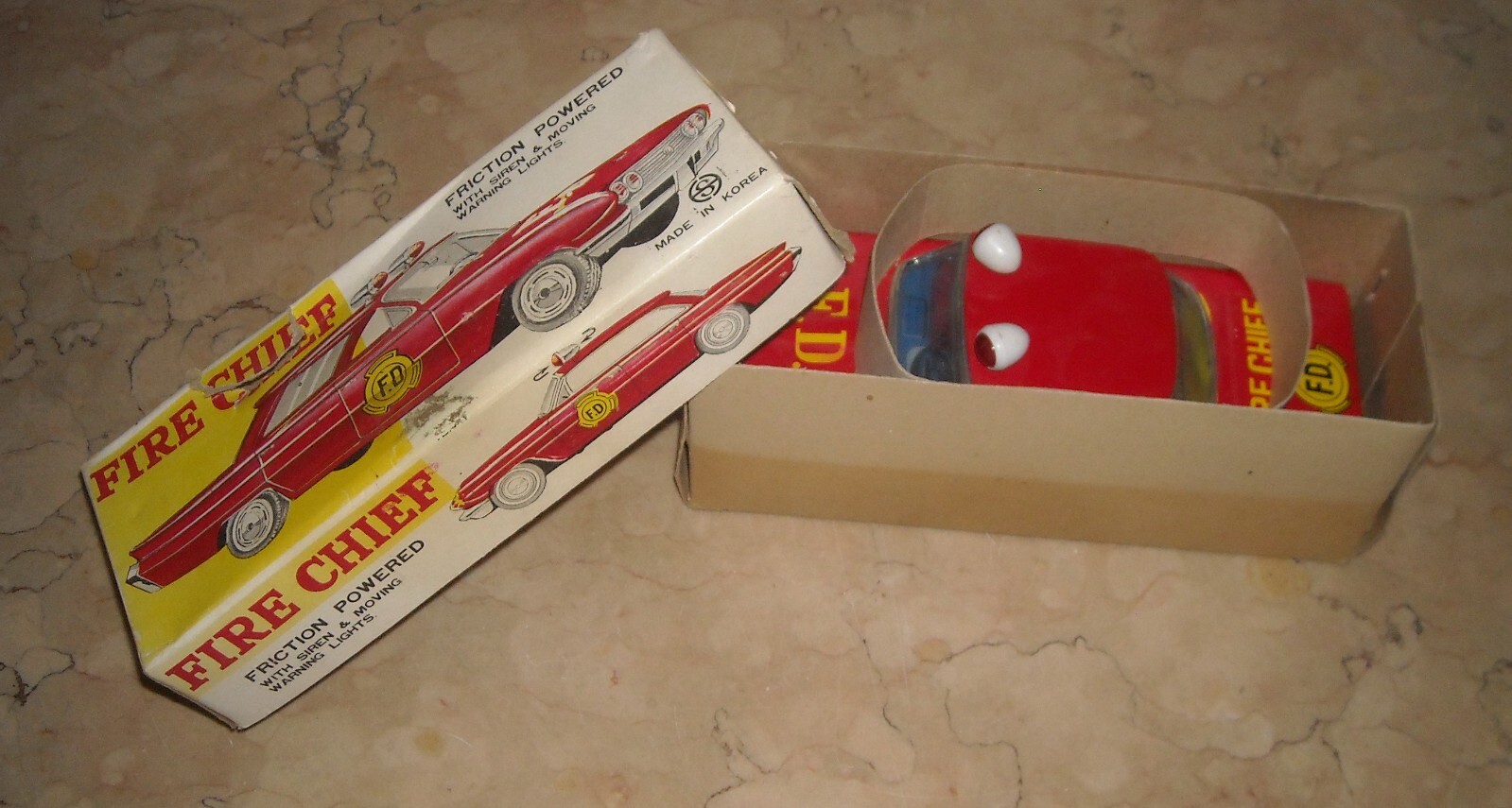 Giocattolo Da Collezione, Pompieri, Vigili Del Fuoco, Automobilina