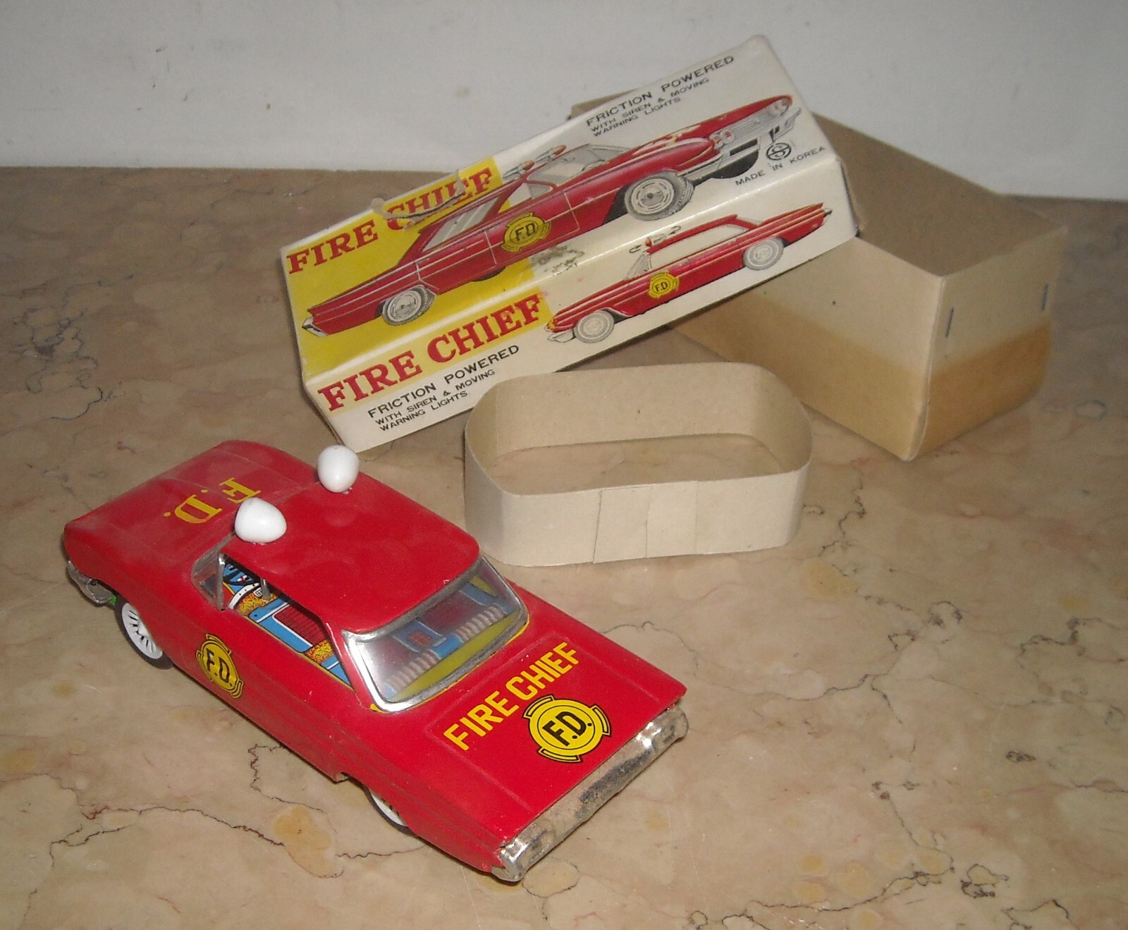 Giocattolo Da Collezione, Pompieri, Vigili Del Fuoco, Automobilina