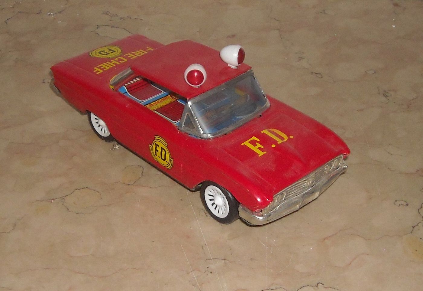 Giocattolo Da Collezione, Pompieri, Vigili Del Fuoco, Automobilina