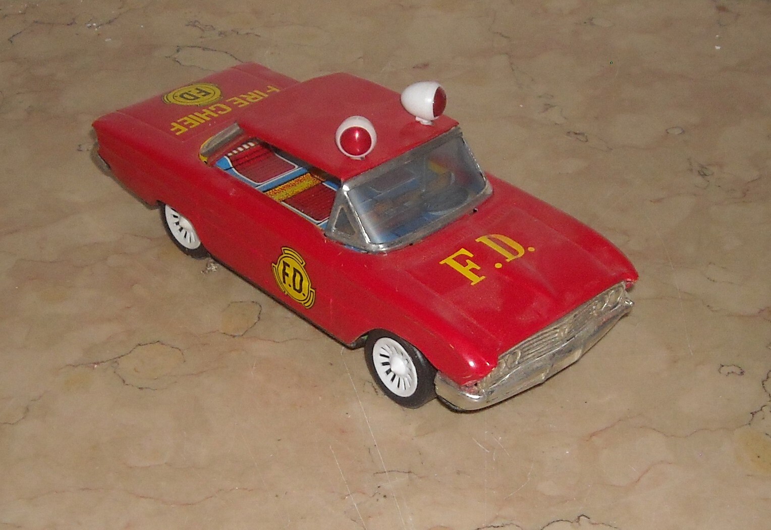 Giocattolo Da Collezione, Pompieri, Vigili Del Fuoco, Automobilina