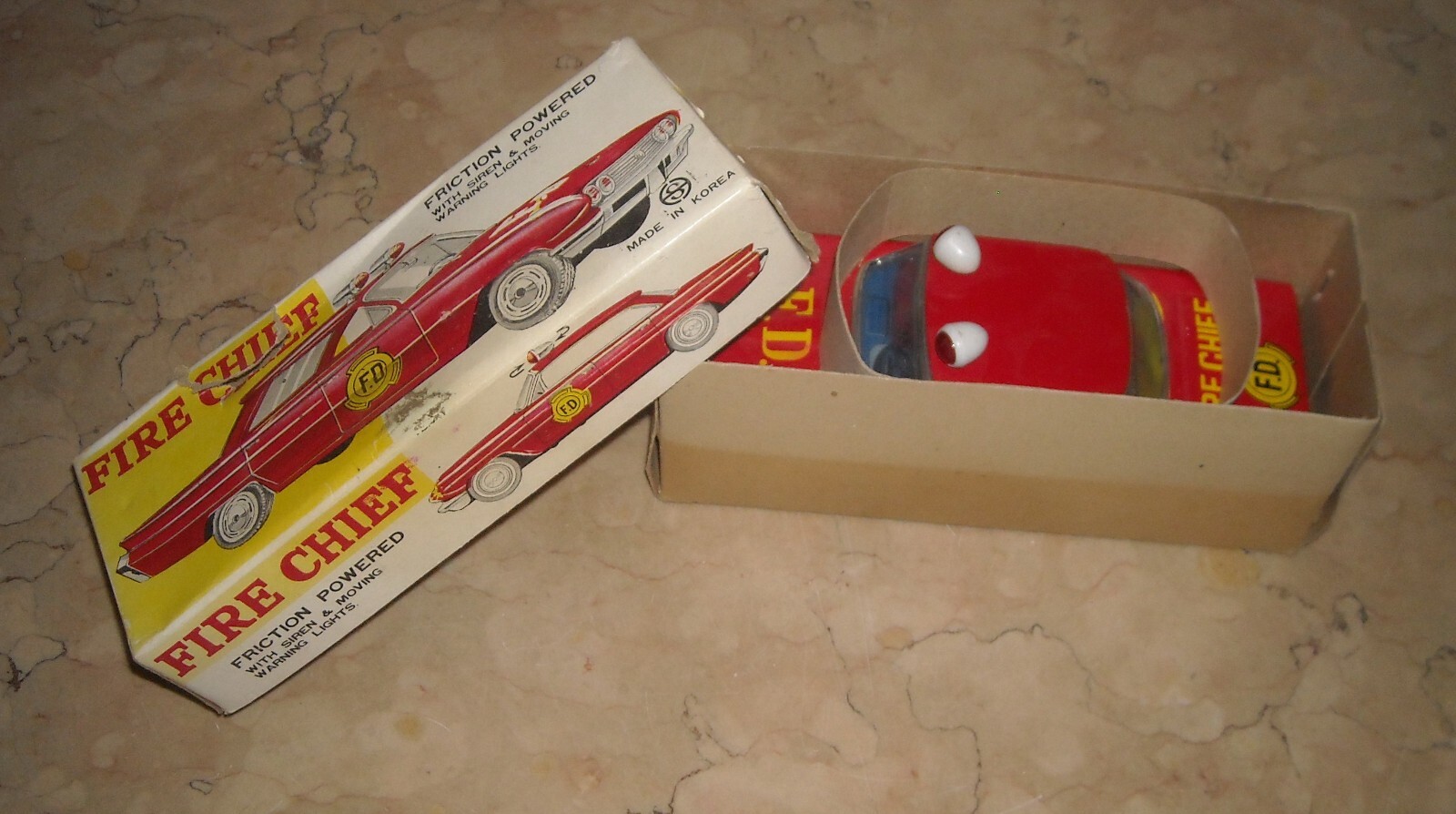 Giocattolo Da Collezione, Pompieri, Vigili Del Fuoco, Automobilina