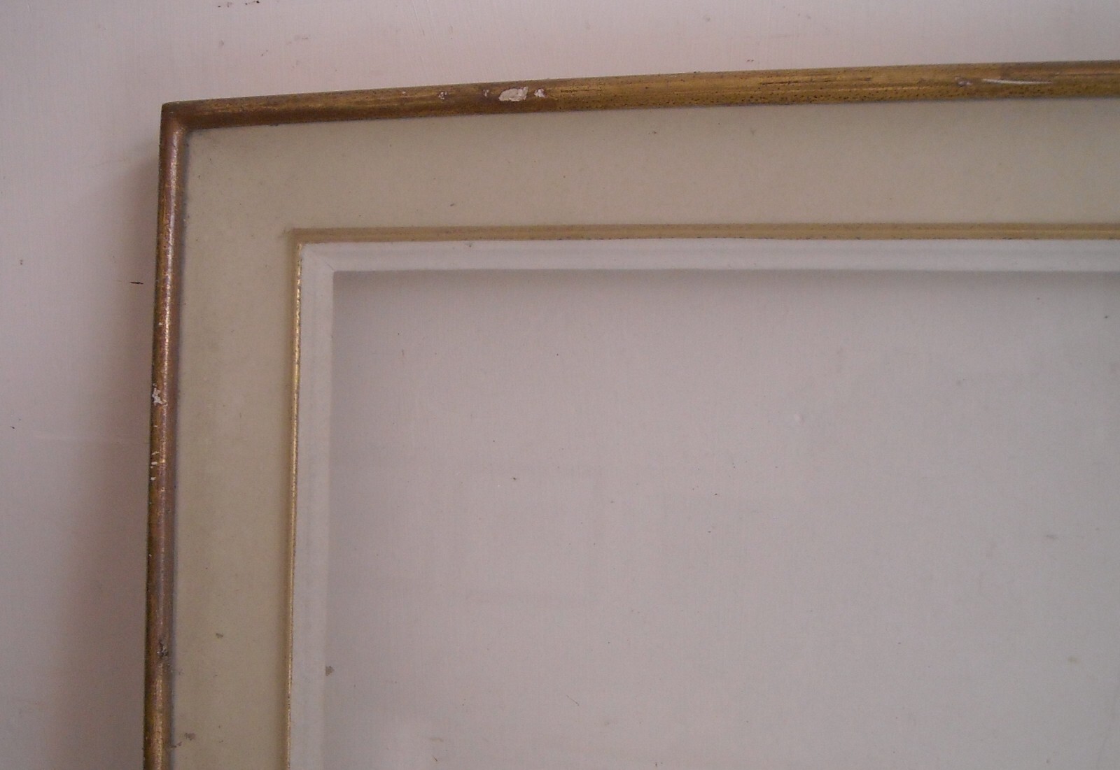 Cornice d'Epoca In Legno Laccato E Dorato