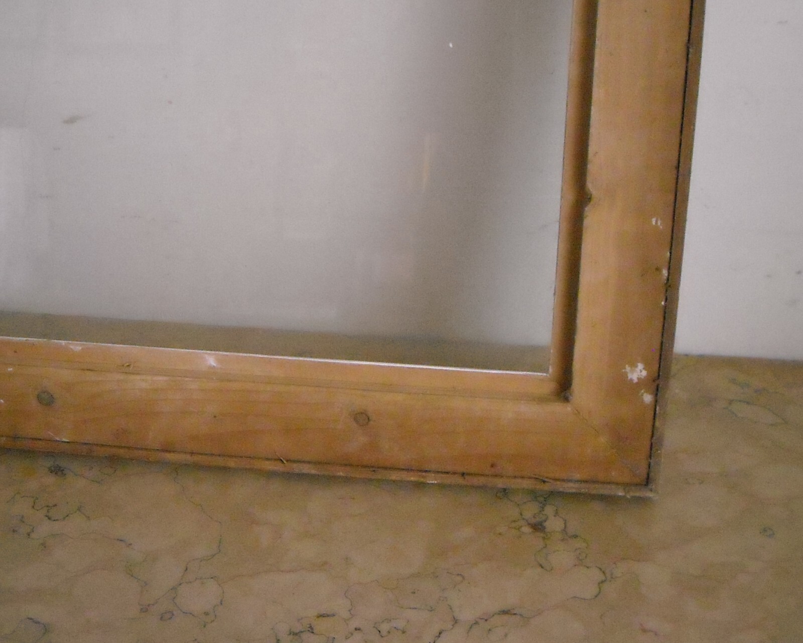 Cornice d'Epoca In Legno Laccato E Dorato