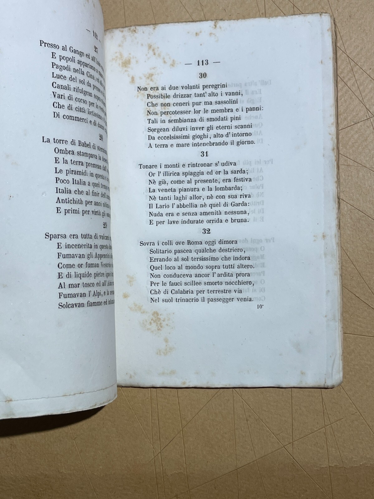 Giacomo Leopardi, Paralipomeni Della Batracomiomachia. Antica Edizione, 1842