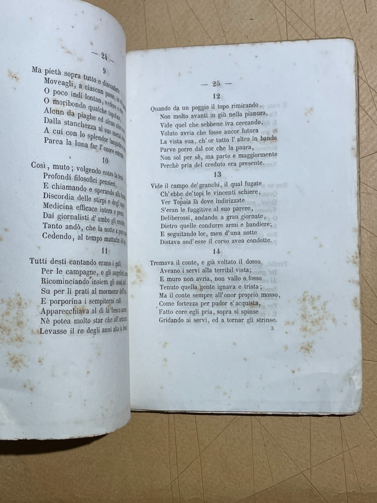 Giacomo Leopardi, Paralipomeni Della Batracomiomachia. Antica Edizione, 1842