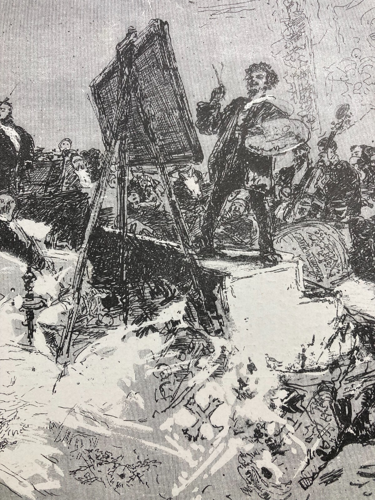 Arte   Esposizione Di Torino, 1880   Illustrazione Del Pittore Paolo Vetri