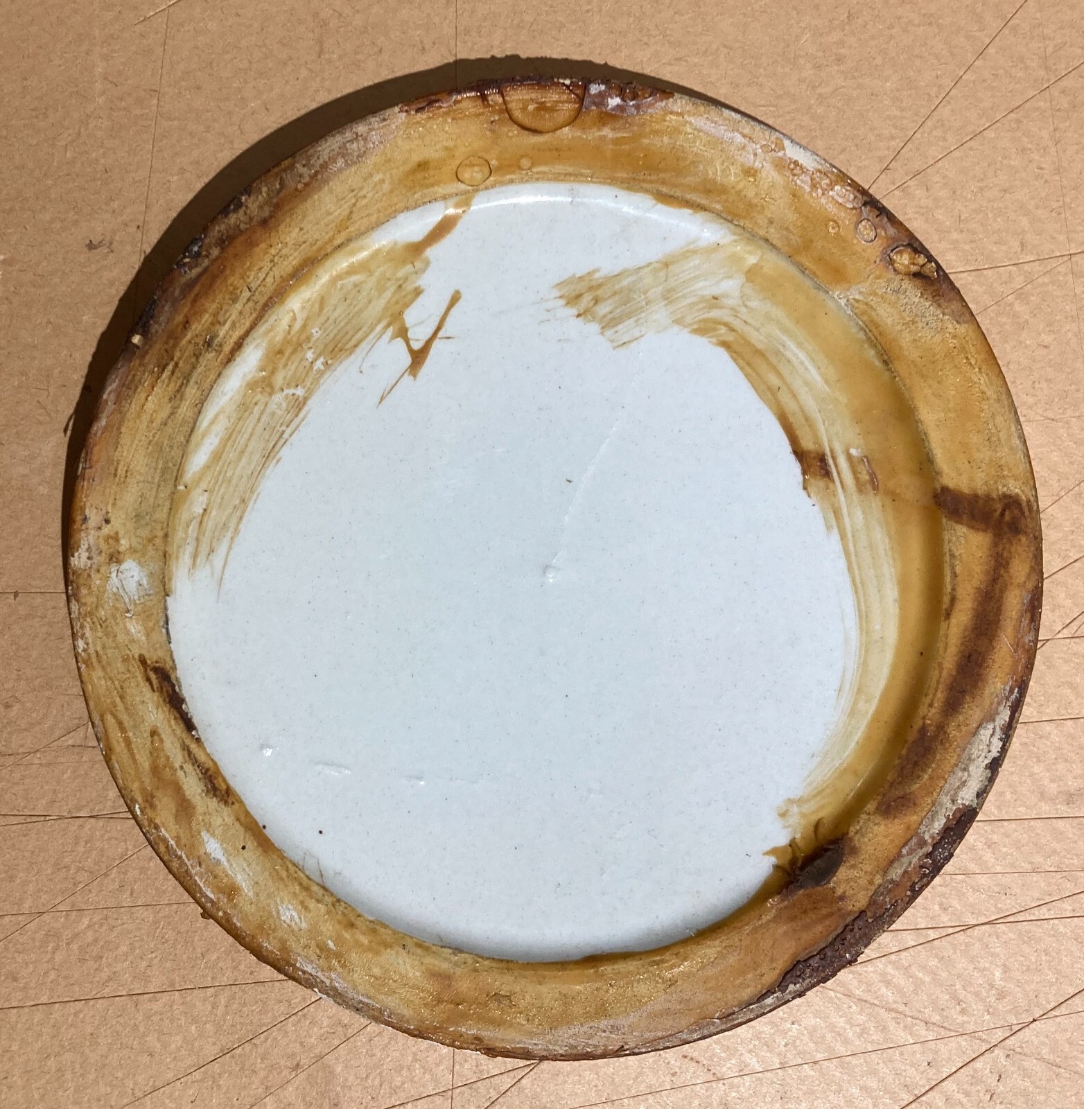 Placca Artistica In Porcellana   Scena Galante Da Fragonard
