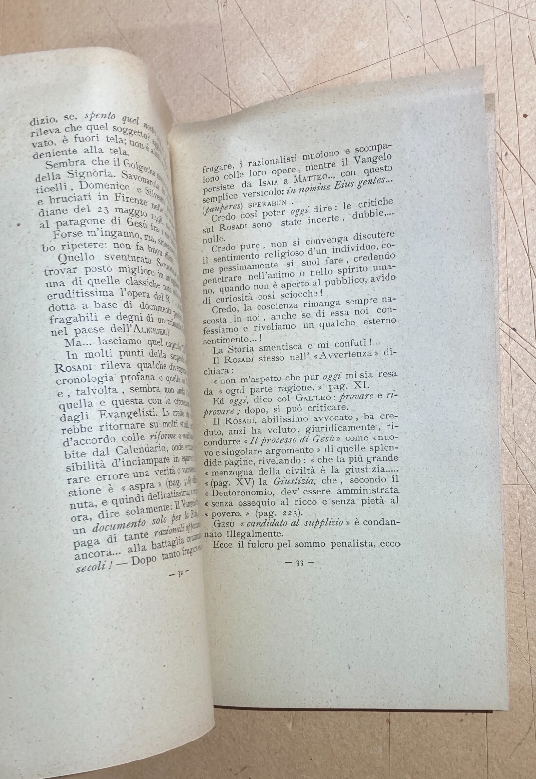 Teologia: Harnack, Loisy, Rosadi   Studio Critico Di Giuseppe d'Angelo, 1904
