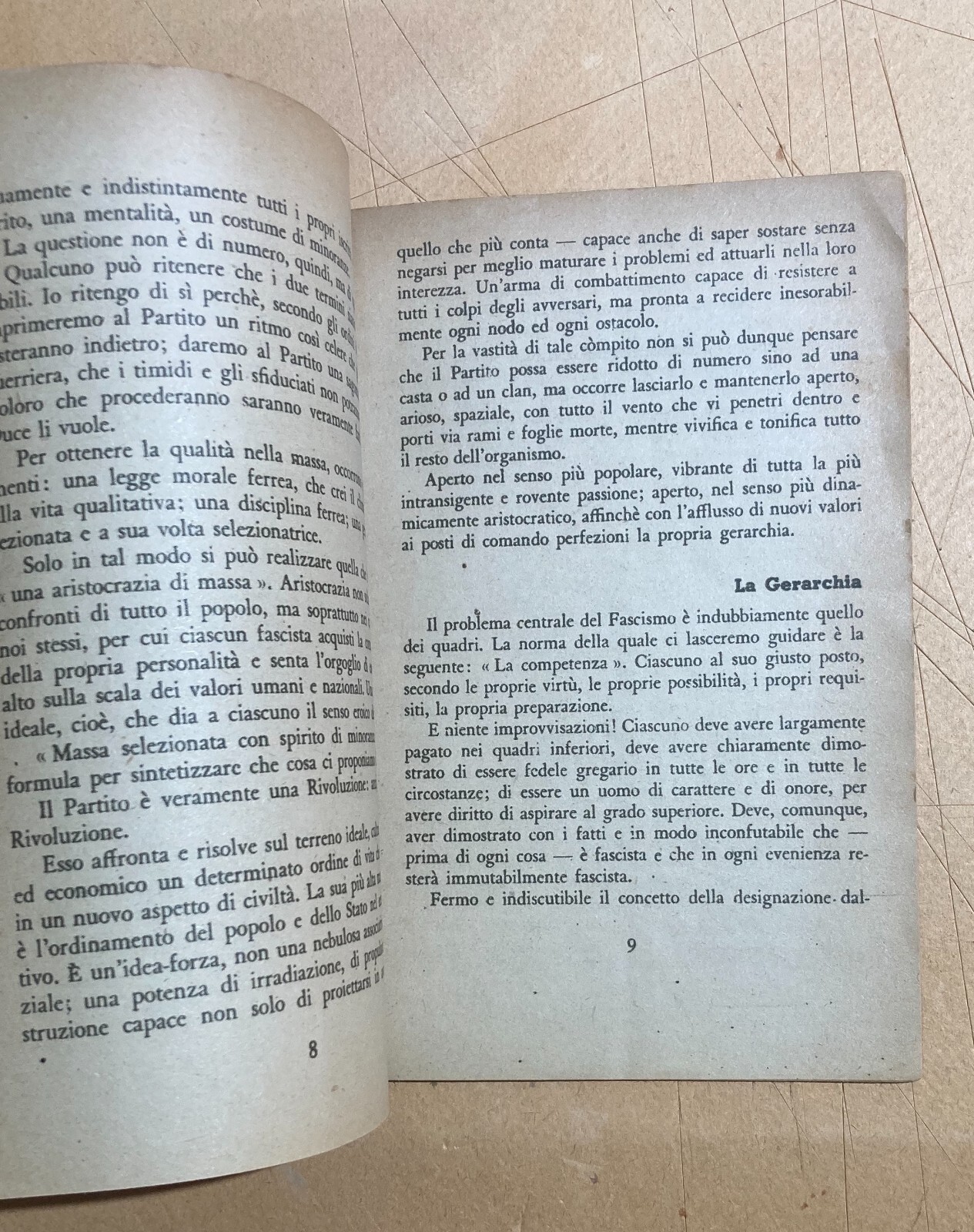 Politica, Militaria, Fascismo, Regime, Onore, Discorso Propagandistico Di Carlo Scorza