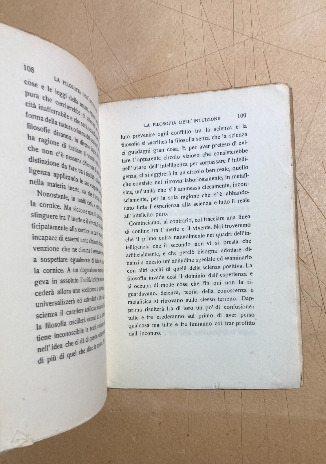 Filosofia, Metafisica, Intuizione: Bergson, Papini. Antica Edizione Carabba, Lanciano.