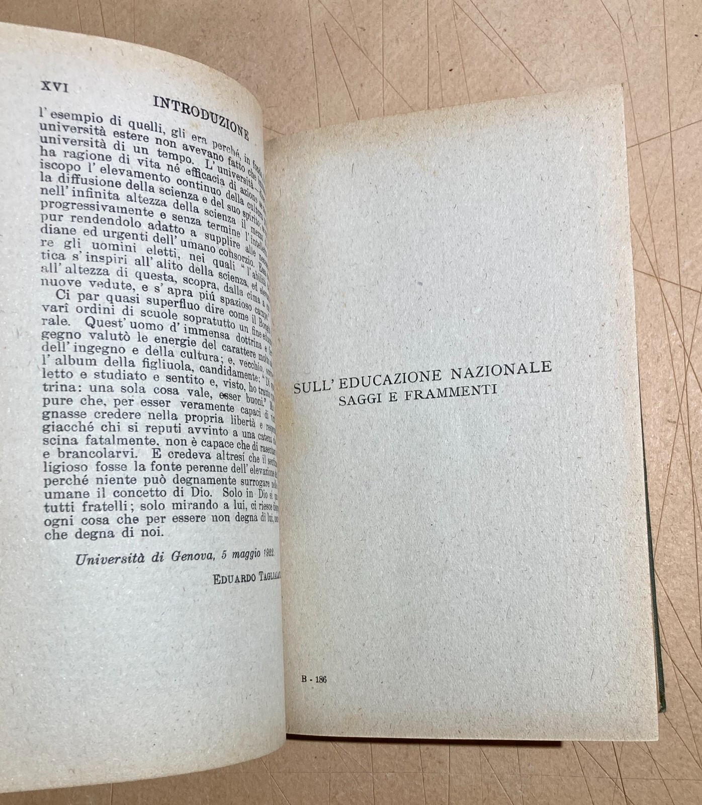 Scuola, Pedagogia, Istruzione: Ruggero Bonghi, Antica Edizione Carabba, Anagni