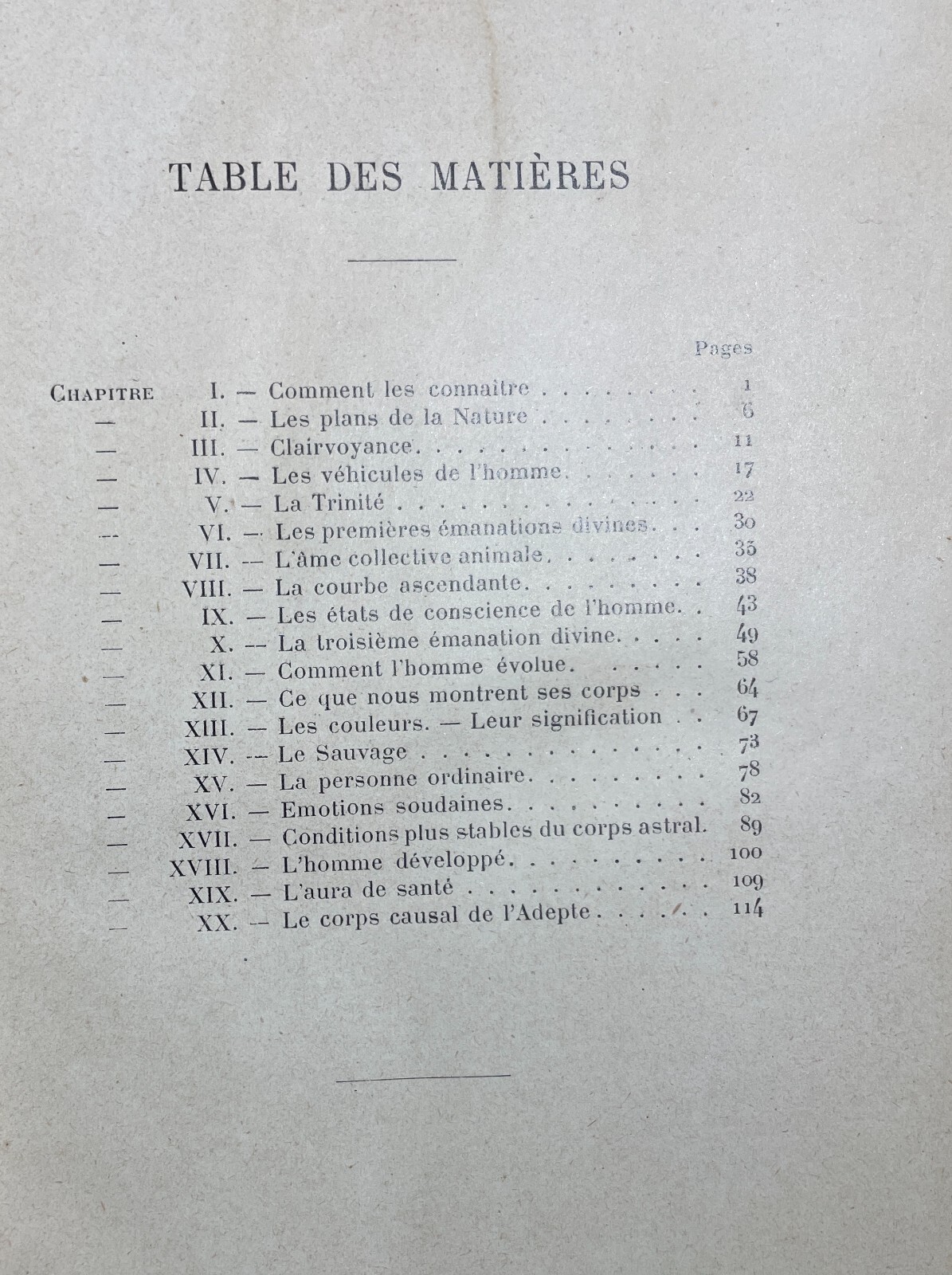 Teosofia, Esoterismo, L'Uomo Visibile E Invisibile. C. W. Leadbeater, 1903, Illustrato