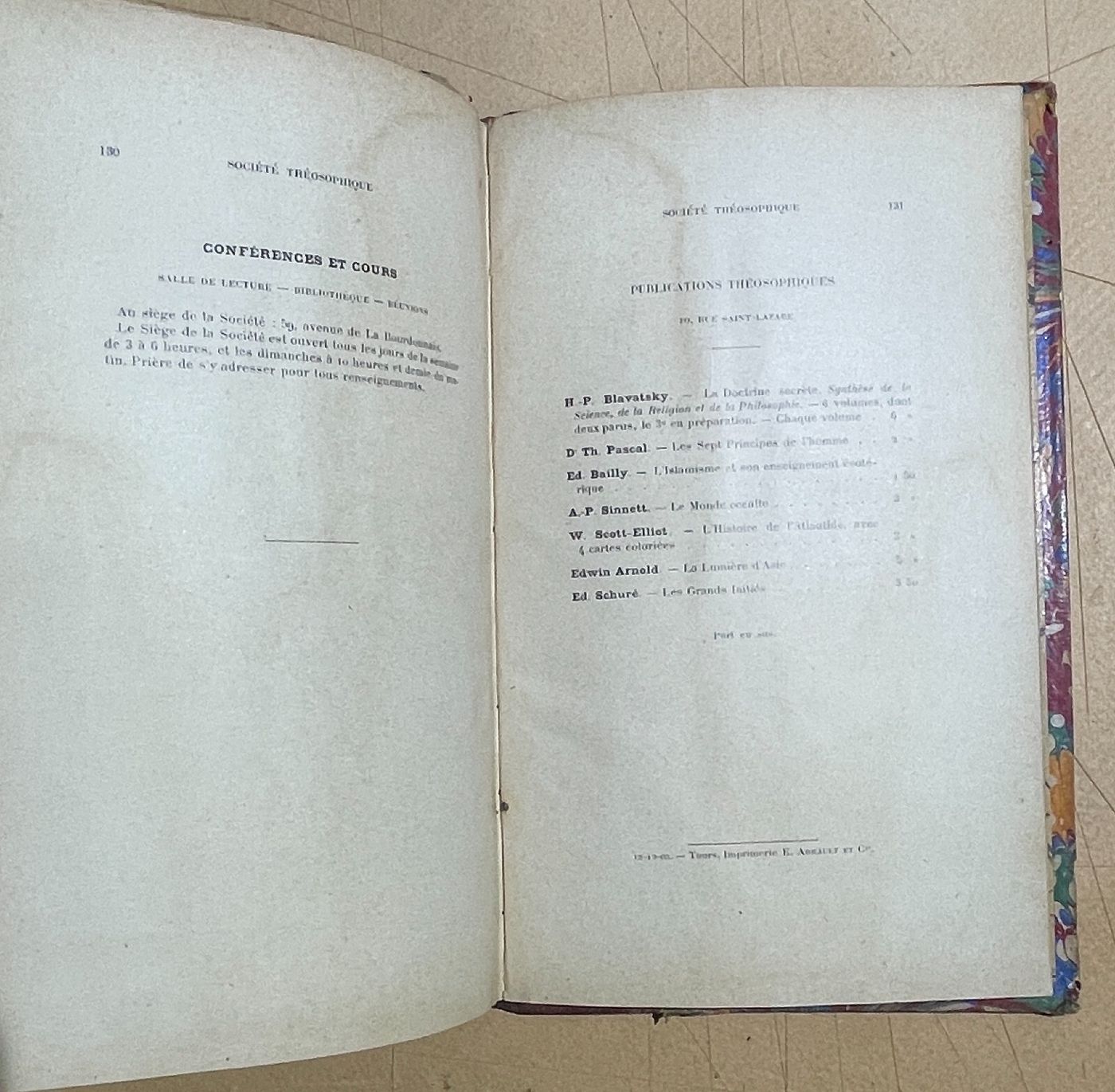 Teosofia, Esoterismo, L'Uomo Visibile E Invisibile. C. W. Leadbeater, 1903, Illustrato