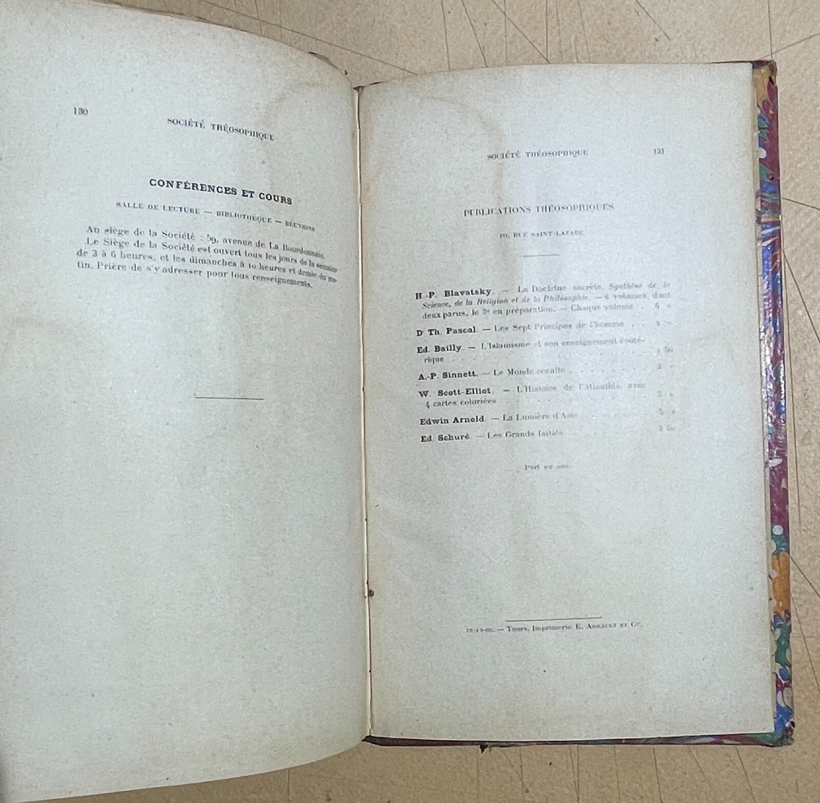 Teosofia, Esoterismo, L'Uomo Visibile E Invisibile. C. W. Leadbeater, 1903, Illustrato