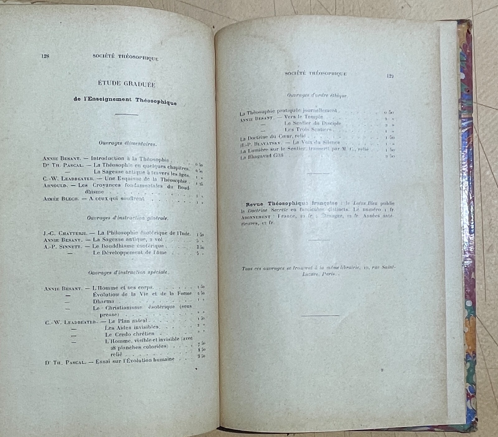 Teosofia, Esoterismo, L'Uomo Visibile E Invisibile. C. W. Leadbeater, 1903, Illustrato