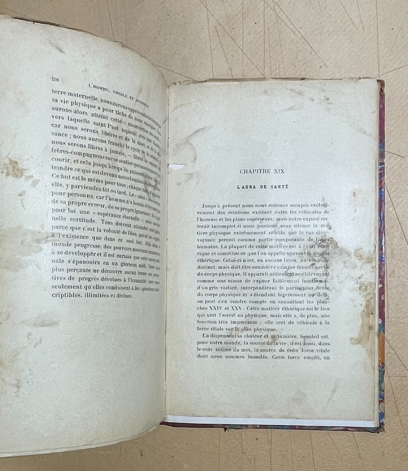 Teosofia, Esoterismo, L'Uomo Visibile E Invisibile. C. W. Leadbeater, 1903, Illustrato