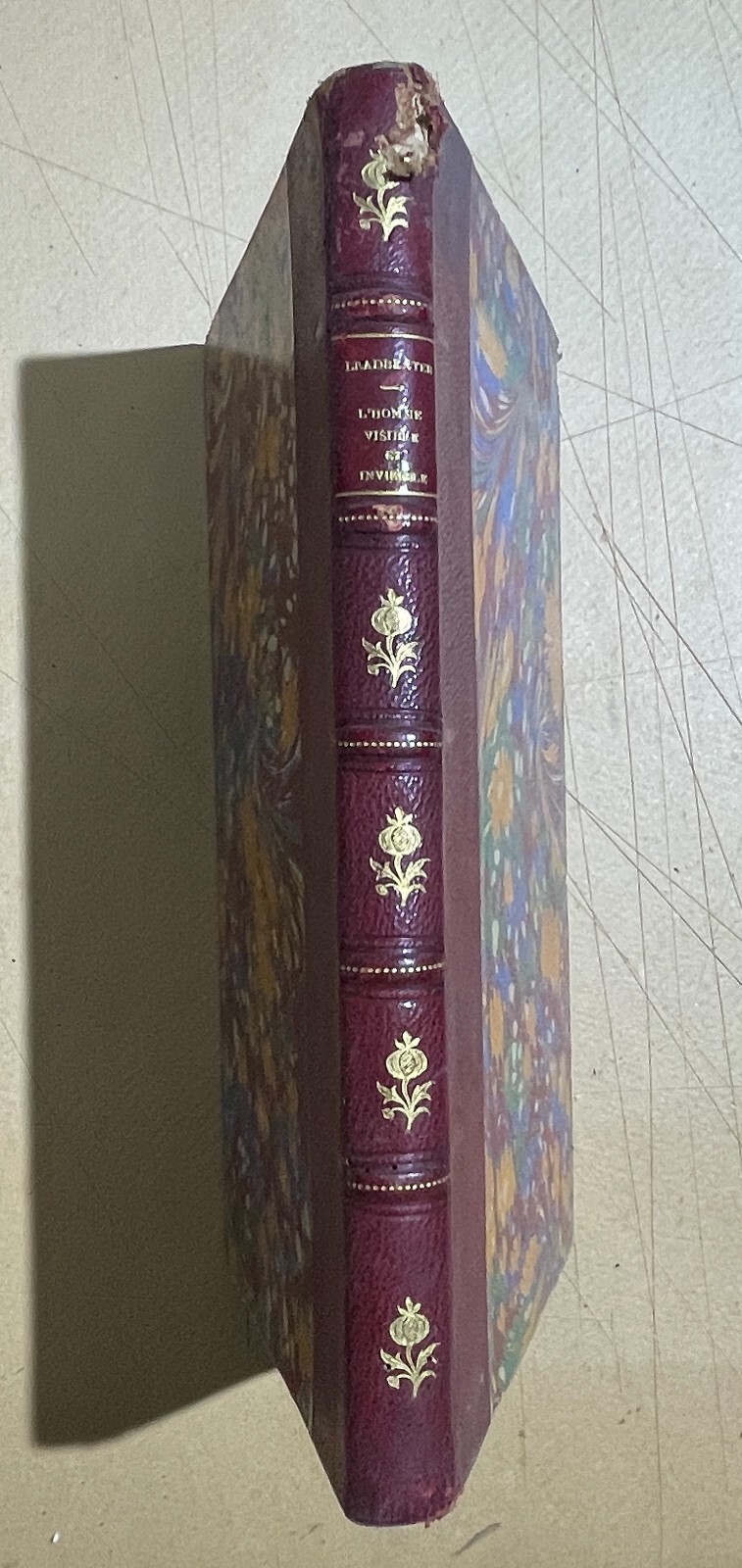 Teosofia, Esoterismo, L'Uomo Visibile E Invisibile. C. W. Leadbeater, 1903, Illustrato