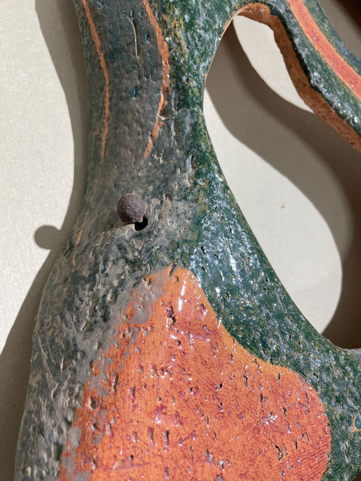 Arte Della Ceramica: Pannello Decorativo In Scultura Informale