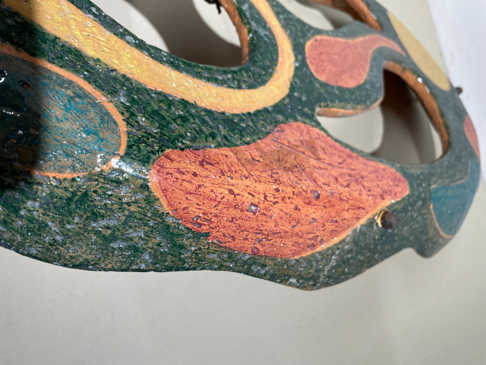 Arte Della Ceramica: Pannello Decorativo In Scultura Informale
