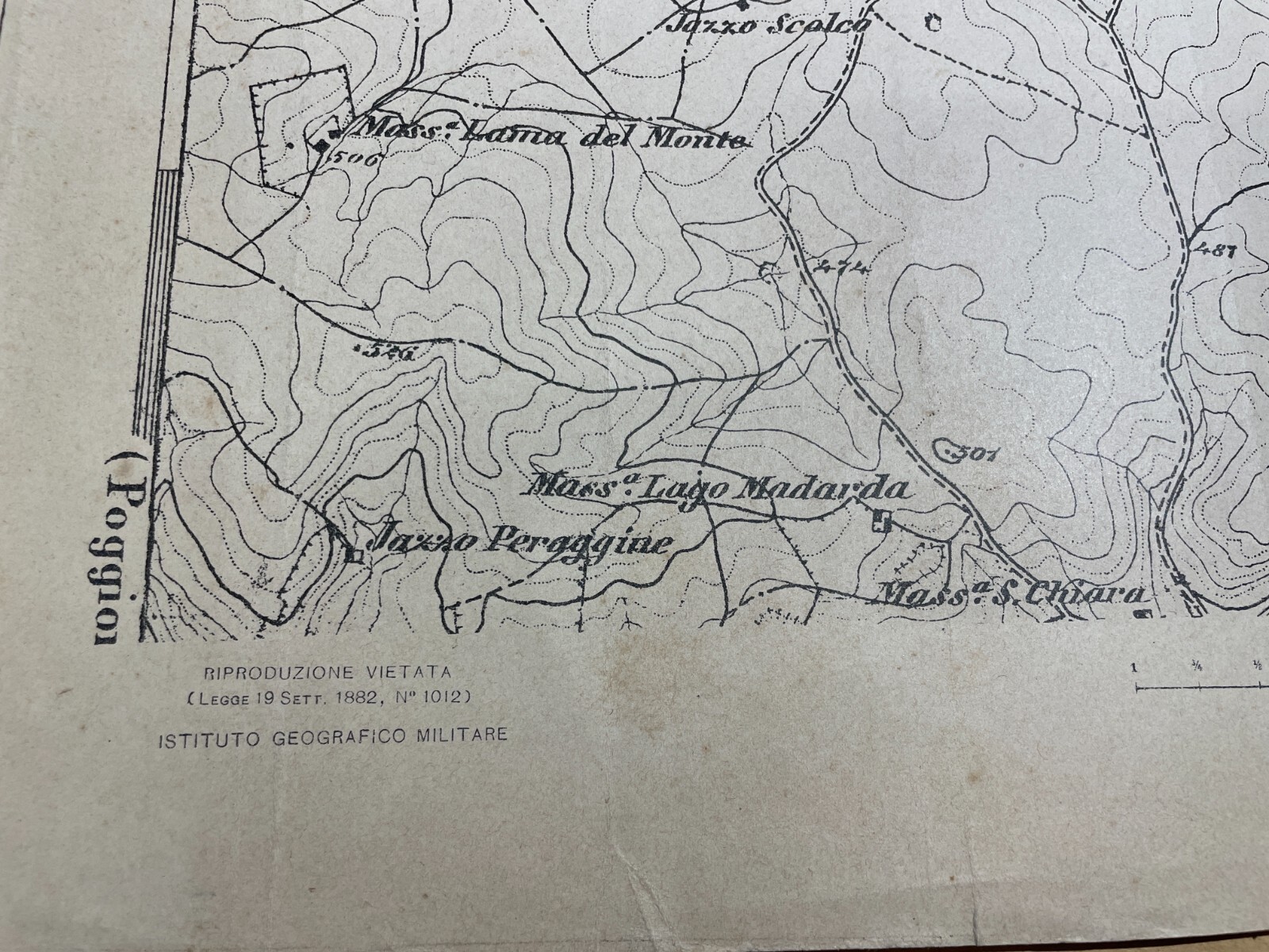 Puglia   Provincia Di Bari   Dintorni Di Toritto   Cartografia   Masserie